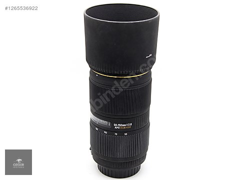 SIGMA 50-150mm F2.8 APO HSM Aマウント用 Lensler / Sigma 50-150mm f2.8 APO DC HSM Canon (705) sahibinden