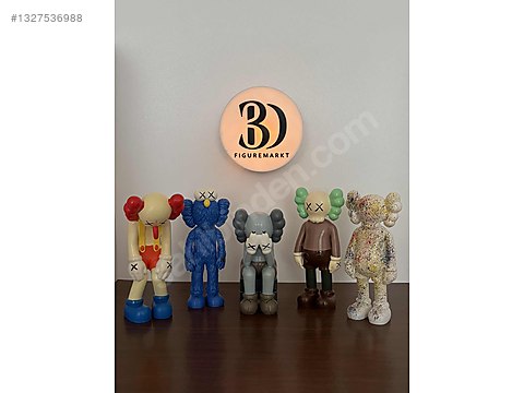 KAWS 15 CM 5 ADET SET - 1:4 Statue & Heykel Aksiyon Figürleri