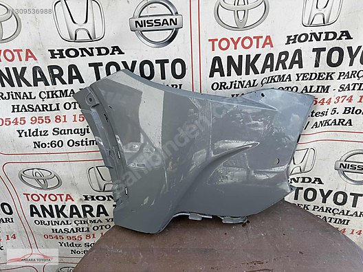 Toyota Corolla Cross Orijinal Sağ Ön Tampon (2022-2026) - İlan ve