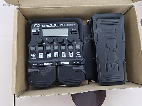 ZOOM G1X Four Zoom g1x four - Efekt Pedalı ve Diğer Enstrüman Yan Ekipmanları