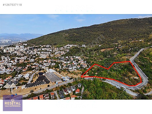 BURSA / DOBURCADA MUHTEŞEM MANZARALI İMARA BİTİŞİK 7186 M2 TARLA