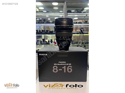 Lensler / Füjifilm Fujinon XF 8-16mm f/2.8 R LM WR kutusunda