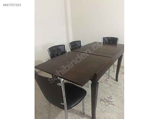 Acilir Masa 5 Sandalye Sandalye Fiyatlari Ve Yemek Odasi Mobilyalari Sahibinden Com Da 847537253