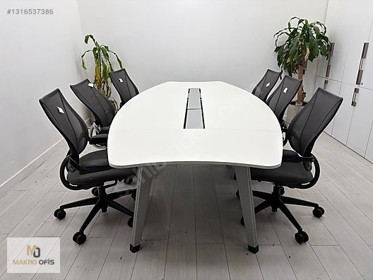 Ito Masayo出品 MAKRO - KOLEKSİYON DATAPORTLU 8 KİŞİLİK TOPLANTI MASASI M4526
