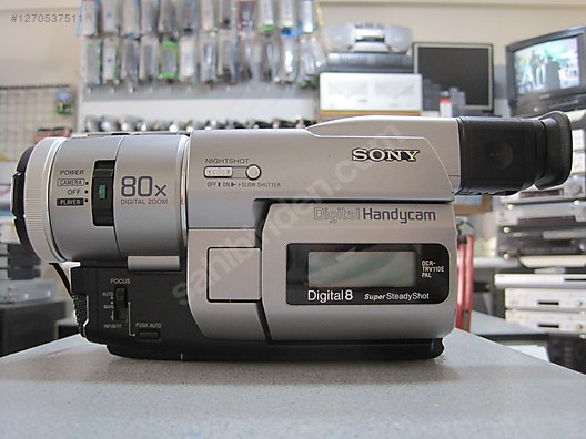 SONY DCR-TRV110 DIGITAL KAMERA HEM DIGITAL HEM ANALOG OKUR on