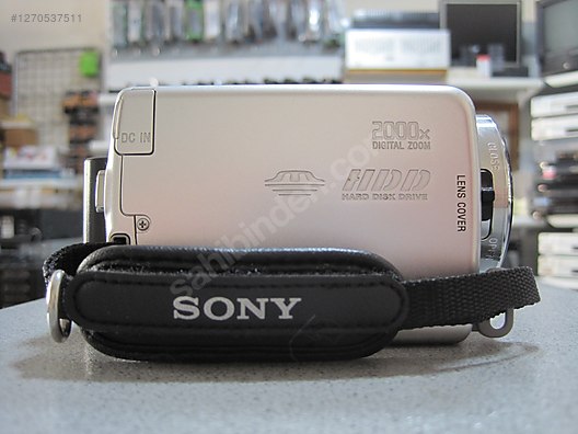 SONY DCR-SR58 80 GB HARD DİSKLİ KAMERA ÇOK TEMİZ KUTUSUNDA