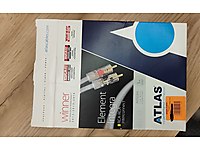 Atlas Rca 1mt Çift Kablo!