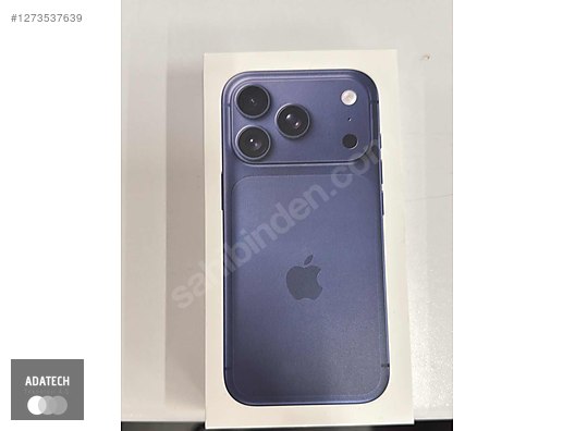 Apple / iPhone 17 Pro Max / İphone 17 Promax 512 GB Deep blue on