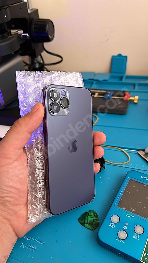 iPhone XS için 14 Pro Derin Mor Dönüşüm Kasası