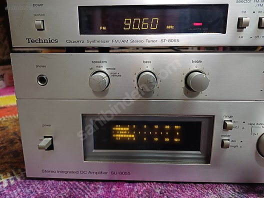 Technics Entegre Amfi - TECHNİCS SU 8055 ANFİ TUNER - 1307537807