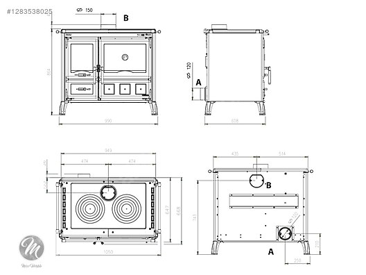 Used & Brand New Items / Garden & Home Improvement / Home Improvement / Heating / Heating Stove & Fireplace