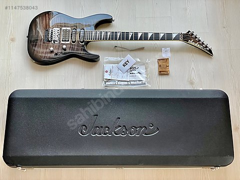 Jackson USA Select Soloist SL1 Matching Headstock Translucent BK