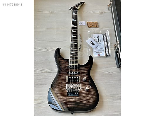 Jackson USA Select Soloist SL1 Matching Headstock Translucent BK