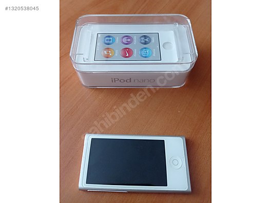 Apple iPod Nano 7. nesil Gümüş 16 GB - Apple iPod Nano MP3