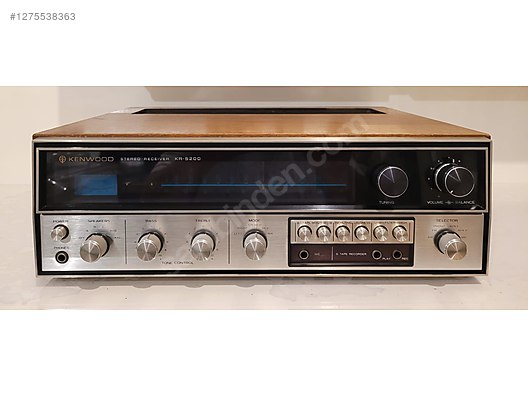 Kenwood Receiver Amfi - KENWOOD KR-5200 STEREO AMFİ ŞAPKALI