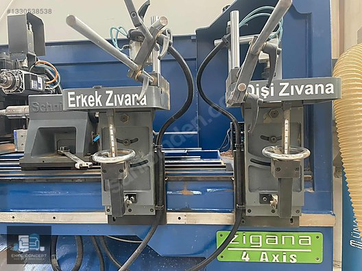 SCHNİTZER ZINAVA MAKİNASI 4 AXİS 5 UNİTS on sahibinden.com