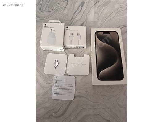 İkinci El ve Sıfır Alışveriş / Cep Telefonu & Aksesuar / Cep Telefonu / Apple / iPhone 15 Pro