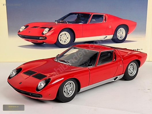 1965年　1967年 米国　リバティ 2枚セット Autoart Diecast Model 1:18 Lamborghini Araba - 1342538687