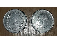1967 1lira 70 adet