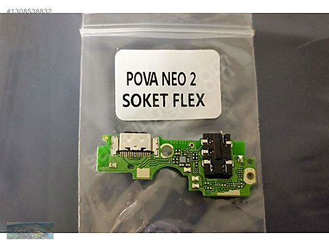 TECNO CAMON POVA 2 NEO SPARK 9 PRO 8C 9T 10C ŞARJ SOKETİ BORDU