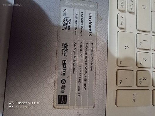 Used & Brand New Items / Computers / Laptops & Notebooks / Laptops / Packard Bell