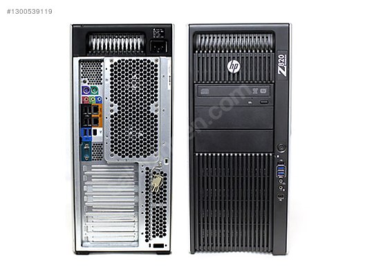 HP Z820 Workstation | 2×Xeon 16 Çekirdek/32Thread 128 GB ECC RAM