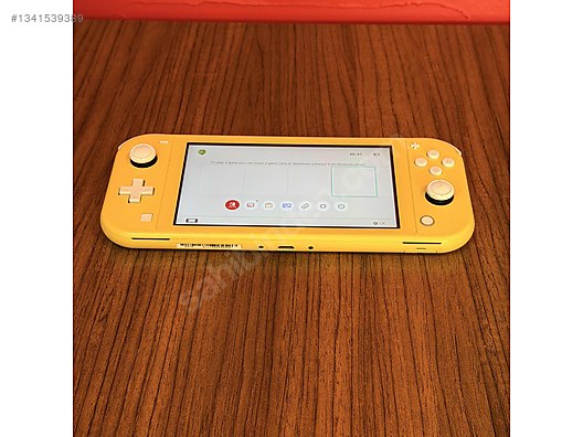 Nintendo Switch Lite Sarı Japonya Özel Edition Çok Temiz