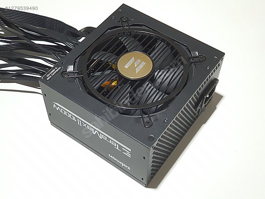 Zalman TeraMAX 1000W 80+ Plus GOLD ATX 3.0 ve PCIe 5.0 Uyumlu - Güç Kaynağı ve Tüm Masaüstü Bilgisayar Parçaları sahibinden.com'da