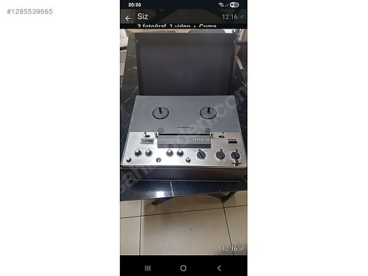 İkinci El ve Sıfır Alışveriş / Ev Elektroniği / Ev Müzik Sistemleri / Makaralı Teyp