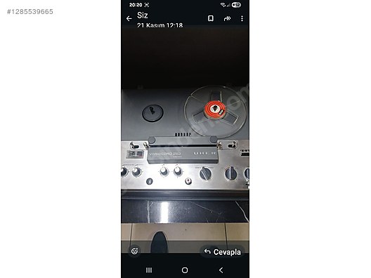 İkinci El ve Sıfır Alışveriş / Ev Elektroniği / Ev Müzik Sistemleri / Makaralı Teyp