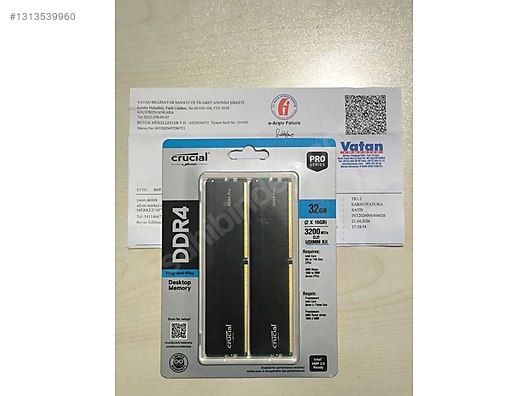 【中古】Crucial 32GB (16GB×2) DDR4-3200 Amazon | Crucial 32GB Kit (2 x 16GB) DDR4-2666 SODIMM