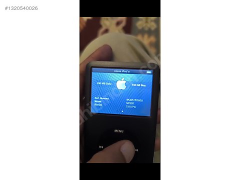 İPod Classic 7. Nesil 160 GB Sorunsuz, Test Edilmiş, Temiz Kul
