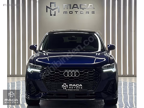 2021 AUDİ Q3 SPORTBACK S-LİNE-SİYAH STİL PAK-21'JANT-PPF-BOYASIZ