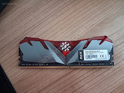 XPG Spectrix 8GB DDR4 3200MHz CL16 Gaming RAM sahibinden.comda