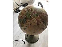 NOVA RICO İTALYA Işıklı dünya haritası