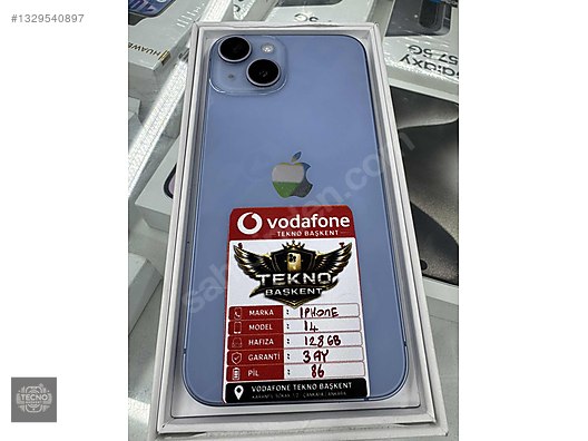Apple / iPhone 14 / IPHONE 14 128GB TERTEMİZ 3 AY GARANTİ