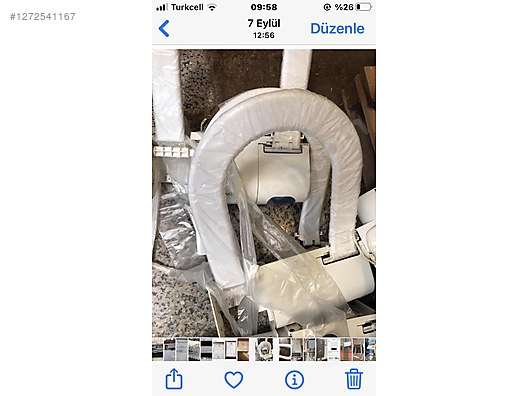 Tottolet klozet hijenik - Vitrifiye ve Yapı Malzemeleri sahibinden.com'da