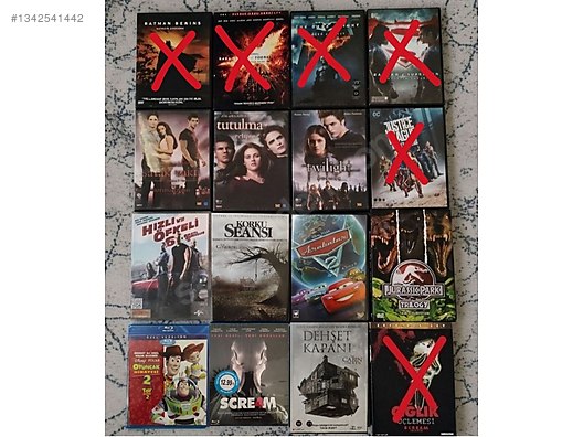 DVD Filmler Fiyat Sorunuz - Yabancı DVD Filmler sahibinden.com'da
