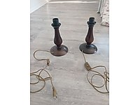 masa üstü abajur 2 adet