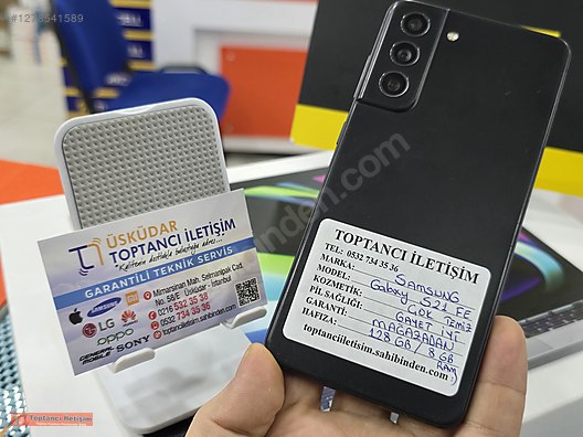 Resim Samsung S21 FE İkinci El TR | 128 GB | Gri İkinci El MAĞAZADAN GARANTİLİ GALAXY S21 FE 128GB SİYAH ORJİNAL :))))))))