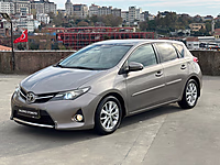 2013 TOYATA AURİS...1.4 DİZEL...CAM TAVANLI...SERVİS BAKIMLI.... #1284541626