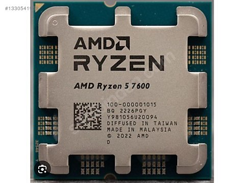 AMD Ryzen 5 7600 on sahibinden.com - 1330541958
