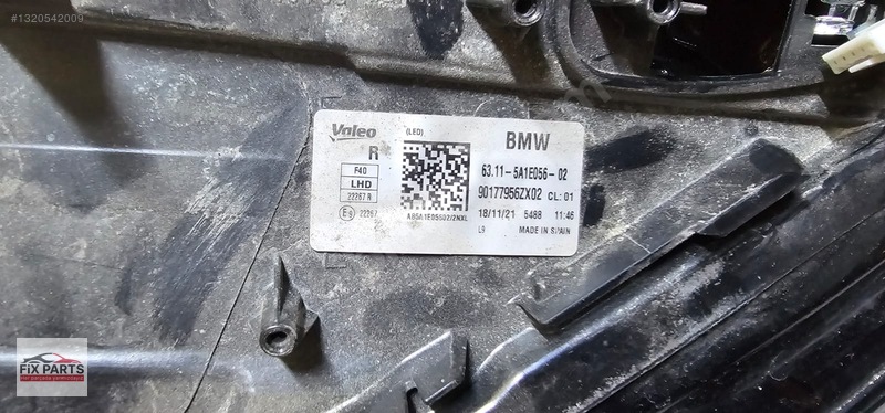 BMW 1 Serisi Far