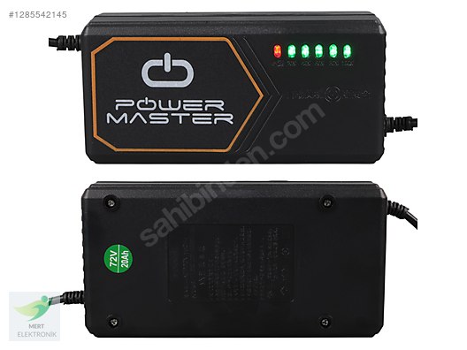 72 Volt - 20 Amper C16 Uçlu Elektrikli Bisiklet Şarj Cihazı