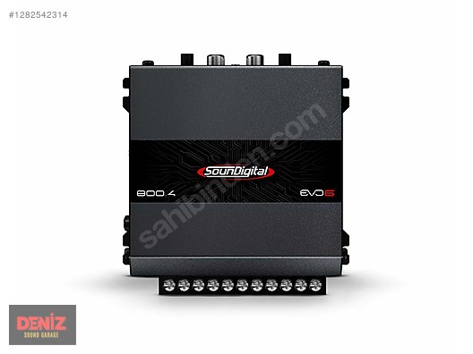 Amfi / Soundigital 4 Kanal Amfi 800.4 EVO6 2 Ohm 4x200 Rms Sıfır