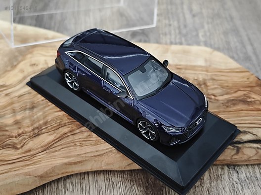 1/43 MİNİCHAMPS - AUDİ RS6 AVANT 2019 Violet Metallic (336 pcs) on