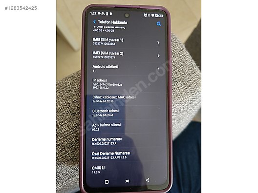 İkinci El ve Sıfır Alışveriş / Cep Telefonu & Aksesuar / Cep Telefonu / Omix / X500