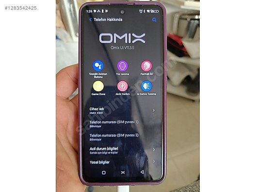 İkinci El ve Sıfır Alışveriş / Cep Telefonu & Aksesuar / Cep Telefonu / Omix / X500