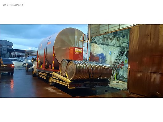 Güneş Enerjisi Sistemi - Paslanmaz Krom Nikel İçme Su Tank Deposu 1000 Litre OKTAR TANKER