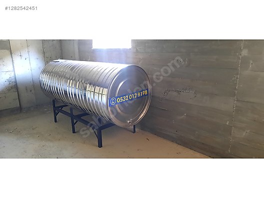 Güneş Enerjisi Sistemi - Paslanmaz Krom Nikel İçme Su Tank Deposu 1000 Litre OKTAR TANKER